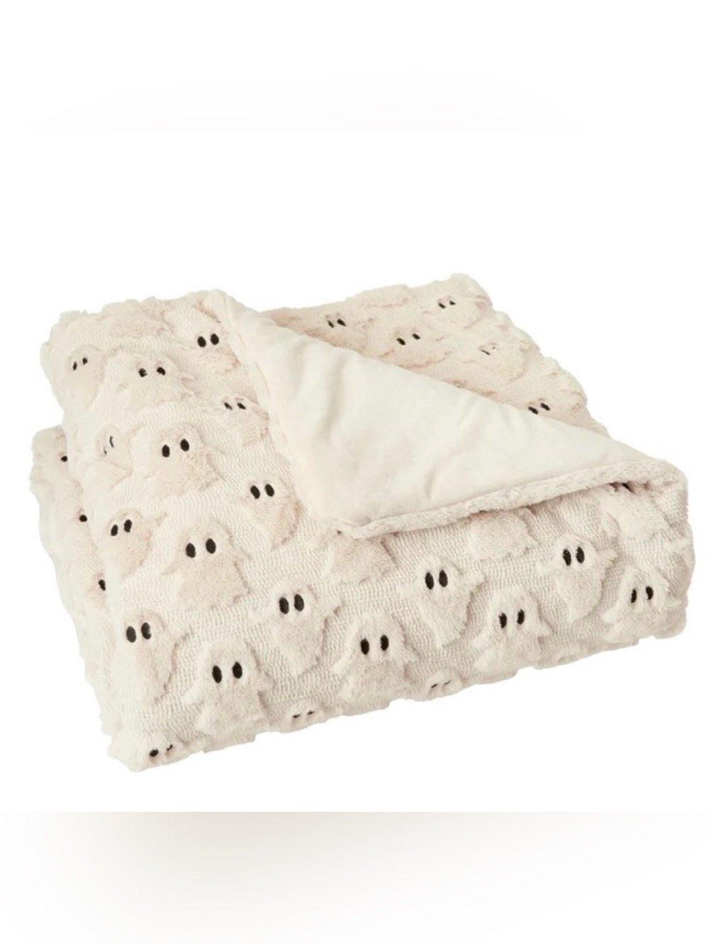 Costco Faux Fur Ghost Embroidered Halloween Fall
Throw Blanket New Viral - Picture 8 of 8